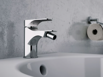 CLASS LINE - Single handle bidet mixer without waste by Remer Rubinetterie - view 2